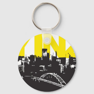 Yinz Pittsburgh Key Ring