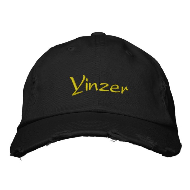 Yinzer Embroidered Hat (Front)