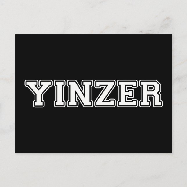 Yinzer Postcard (Front)