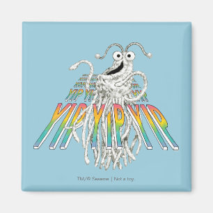 Yip Yips B&W Sketch Drawing Magnet