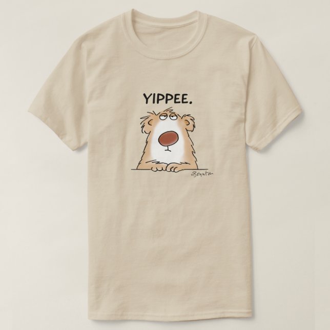 YIPPEE BEAR Sandra Boynton T-Shirt (Design Front)