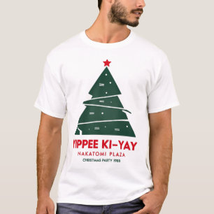 Yippee Ki Yay Nakatomi plaza Electric christmas T-Shirt