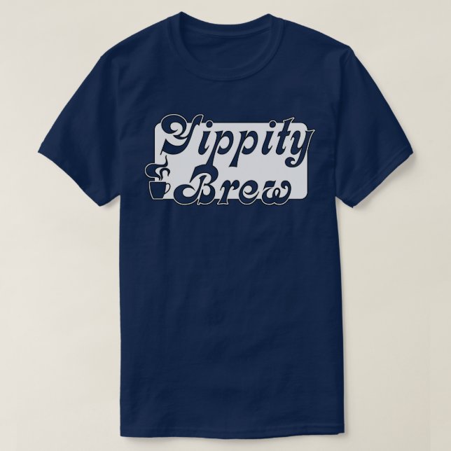 Yippity Brew graphic T-Shirt (Design Front)