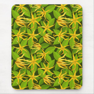 Ylang Ylang Exotic Scented Flowers Mouse Pad