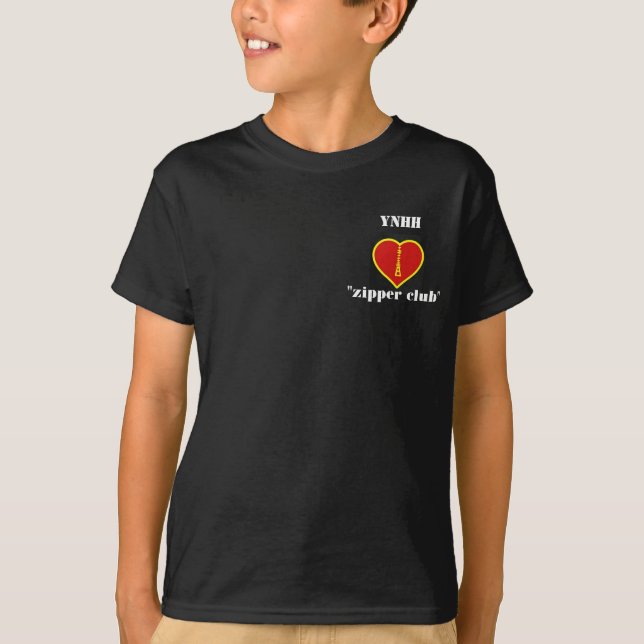 YNHH Zipper Club T-Shirt (Front)