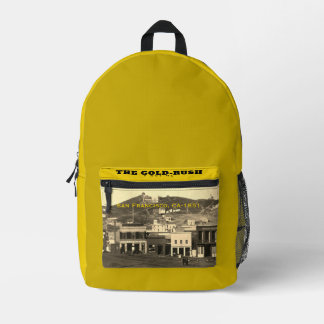 YNOTME THE GOLD-RUSH 2 PRINTED BACKPACK