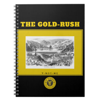 YNOTME THE GOLD-RUSH 3 NOTEBOOK