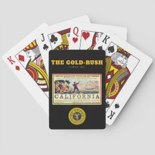 YNOTME THE GOLD-RUSH PLAYING CARDS