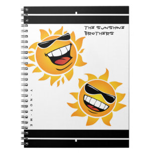 YNOTME THE SUNSHINE BROTHERS  NOTEBOOK