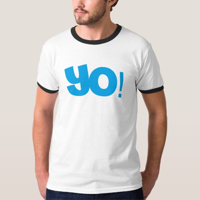 Yo! 1990's ringer tee (Front)