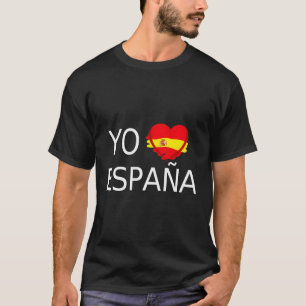 Yo Amo Espaã±A Spanish Flag He I Love Spain T-Shirt