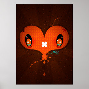 Yo Amo La Leche "Heart" Poster