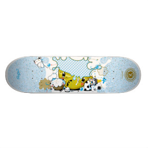 Yo Amo La Leche "Merendando" Skateboard
