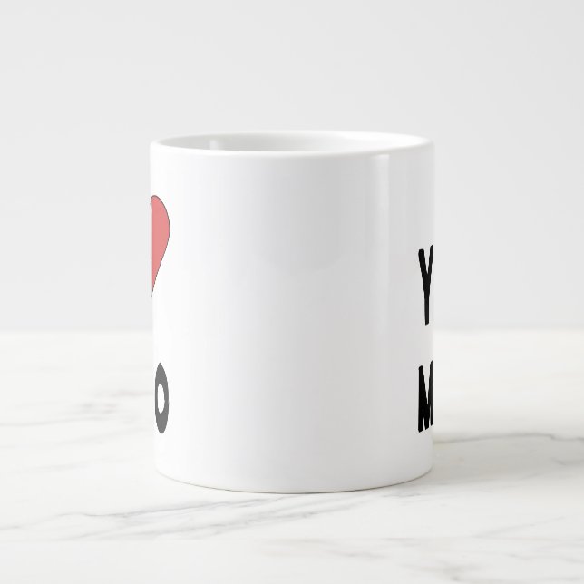 Yo Amo Mexico Large Coffee Mug (Front)