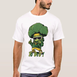 YO BRO ! - broccoli hip hop in the kitchen T-Shirt
