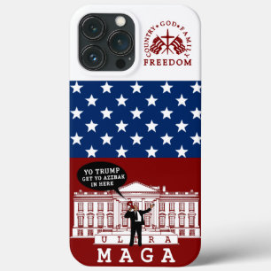  YO Come Back Trump 2024   Whitehouse ULTRA MAGA iPhone 13 Pro Max Case