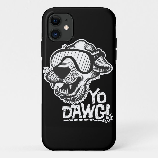 Yo Dawg! Dark Case-Mate iPhone Case (Back)