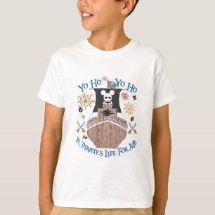 Yo Ho Pirate Cruise A Pirate's Life For Me Family  T-Shirt