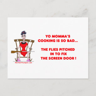 Yo Momma # 01 Postcard