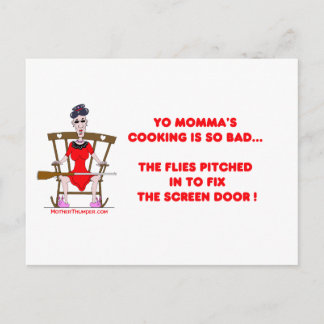 Yo Momma # 01 Postcard