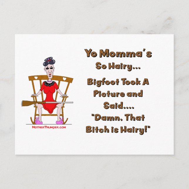 Yo Momma # 06 Postcard (Front)