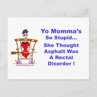 Yo Momma 10 Postcard