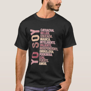 Yo Soy Catracha Latina Honduran Girl Honduras Woma T-Shirt