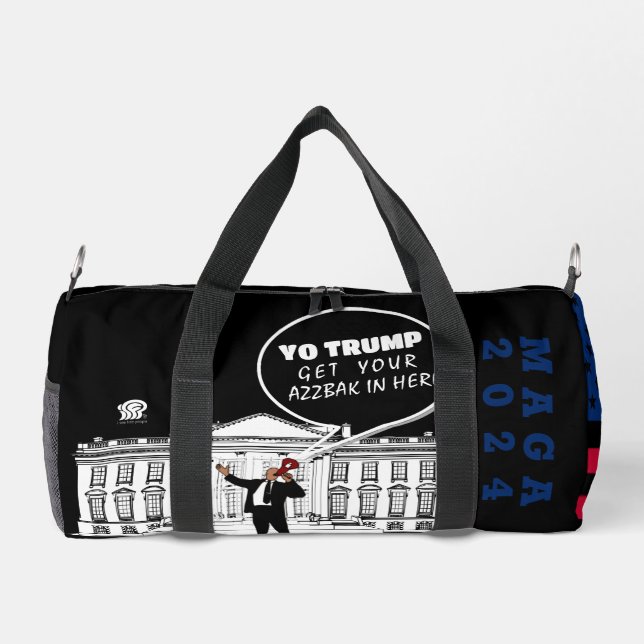 YO TRUMP 2024 DUFFLE BAG (Back)