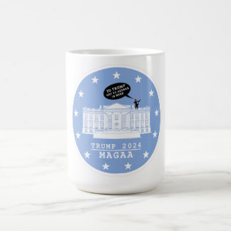 YO TRUMP - WHITEHOUSE STAINLESS STEEL WATER BOTTL COFFEE MUG