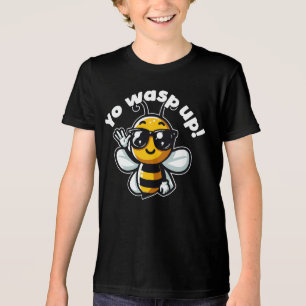 Yo Wasp Up Funny Pun Tri-Blend Shirt