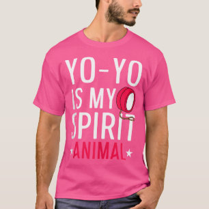 Yo-Yo Is My Spirit Animal Yoyo Juggling Yo-Yoing Y T-Shirt