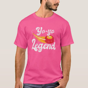 Yo Yo Legend  Yoyo Master Tricks Competition Pasti T-Shirt
