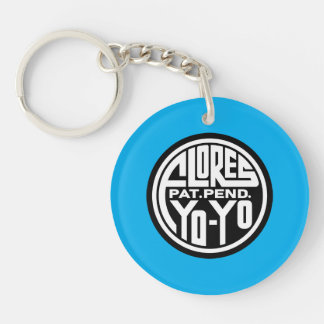 Yo-Yo Logo Art Key Ring