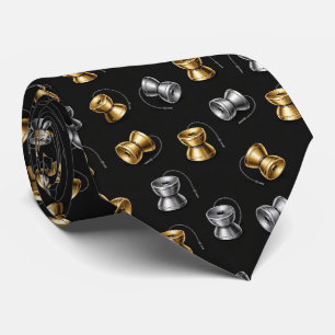 Yo-Yo Pattern Neck Tie