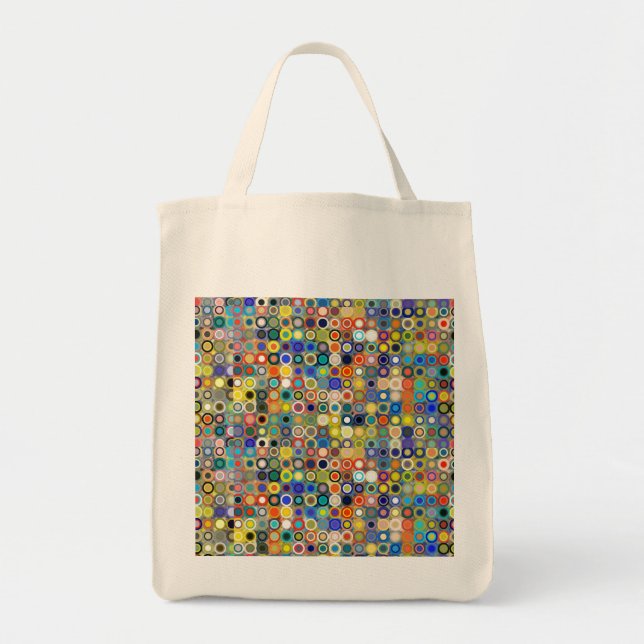 Yo Yo Quilt Tote Bag (Front)