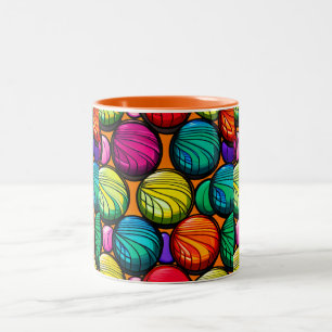 Yo-Yo Yowza Two-Tone Coffee Mug
