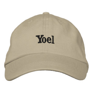 "Yoel" Mens Name Embroidered, Embroidered Hat