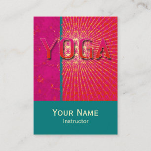Yoga 1 - Business, Schedule Card