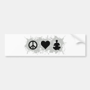 Yoga 2 bumper sticker