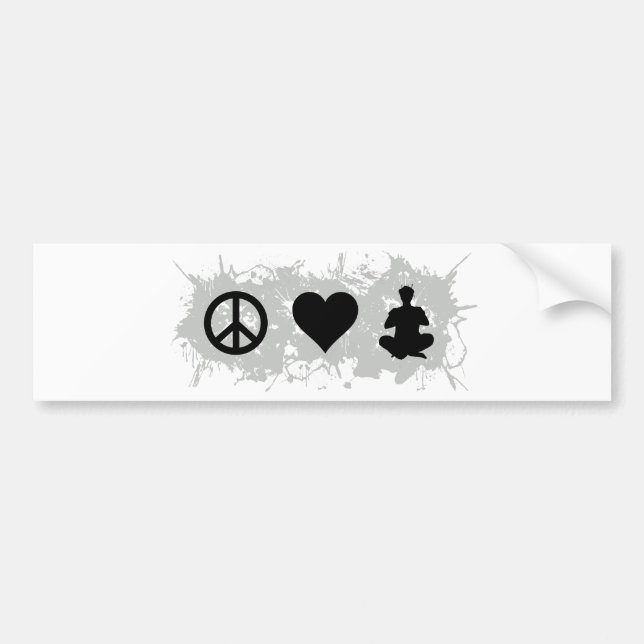Yoga 2 bumper sticker (Front)