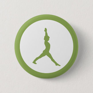 Yoga 6 Cm Round Badge