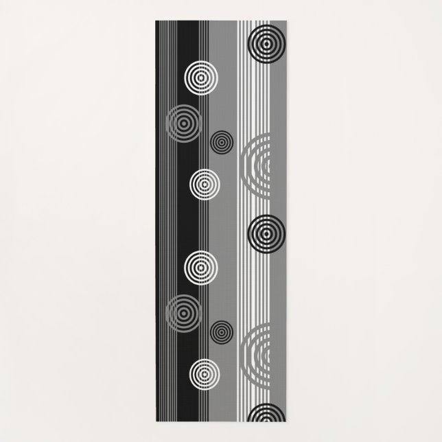 Yoga abstract design mat (Front)