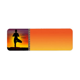 Yoga Address Label