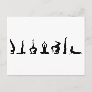 yoga_all postcard