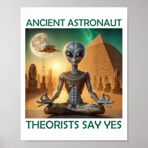 Yoga Ancient Astronaut Theorists Say Yes Alien The Poster
