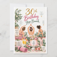 Yoga and 30th Birthday Party
