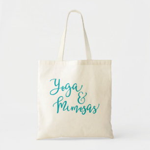 Yoga and Mimosas Tote Bag