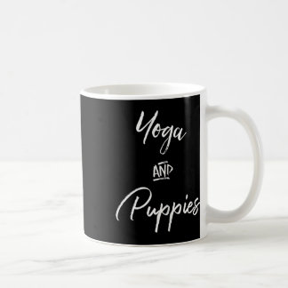 Yoga And Puppies Shirt,namastay At Home With My Do Coffee Mug