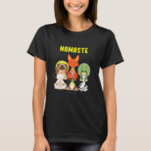 Yoga Animals Namaste Cute Animal Yoga Pose Yoga An T-Shirt