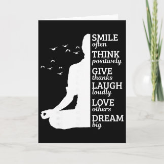 Yoga Apparel Co. Meditation Yoga Buddhism Spiritua Card